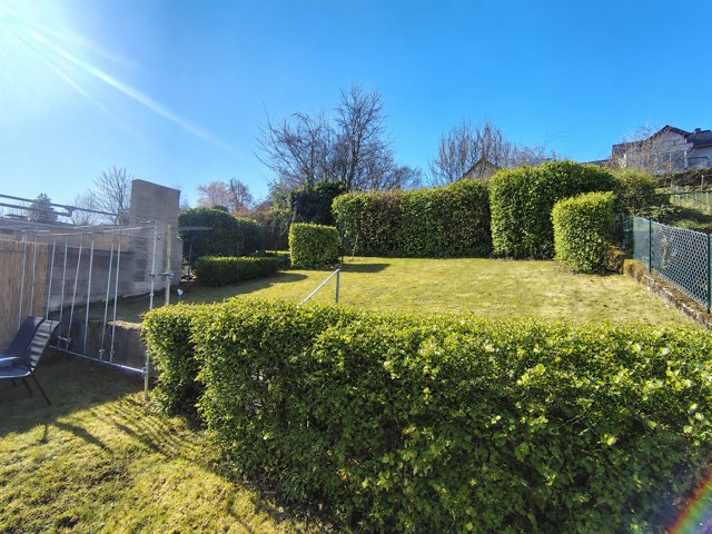 Eingez&auml;unter Garten am Ferienhaus 2