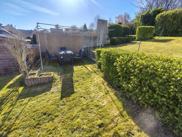 Eingez&auml;unter Garten am Ferienhaus 3
