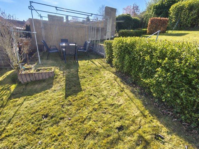 Eingez&auml;unter Garten am Ferienhaus 6
