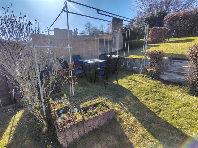 Eingezäunter Garten am Ferienhaus 10