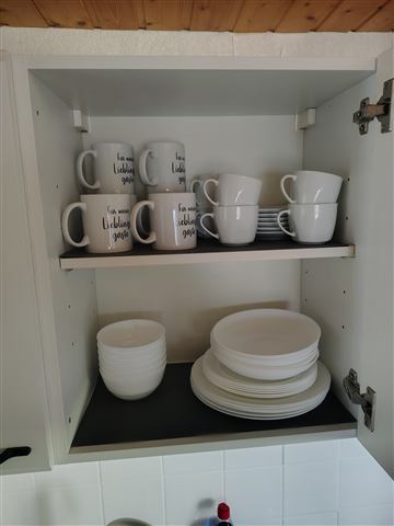 Küche und Essbereich im Ferienhaus 16