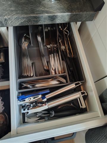 Küche und Essbereich im Ferienhaus 18