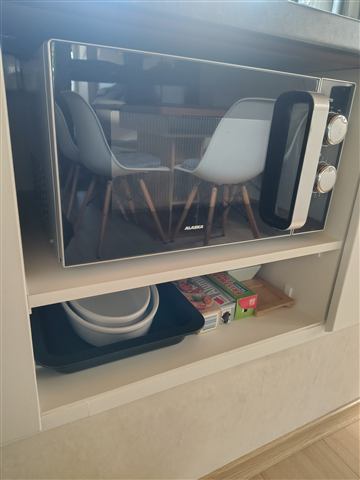 Küche und Essbereich im Ferienhaus 21