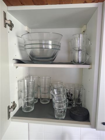 Ausstattung der Küche im Ferienhaus