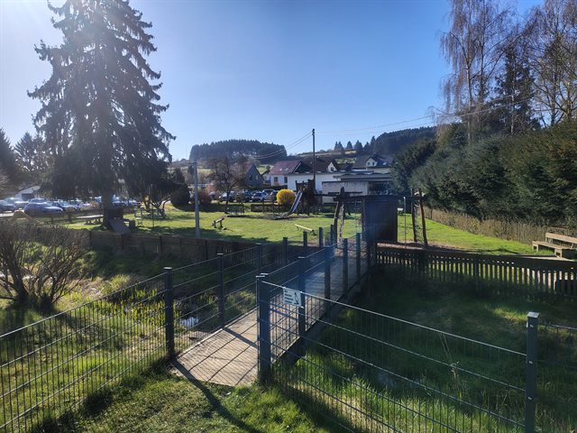 Spielplatz in der Nähe des Ferienhauses