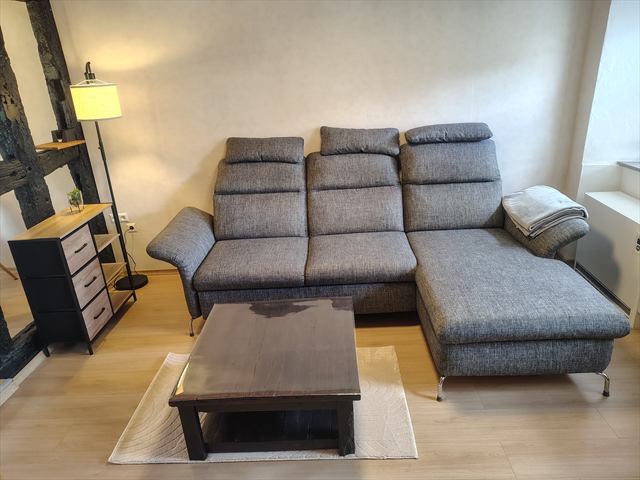 Wohnzimmer im Ferienhaus St. Martin 16